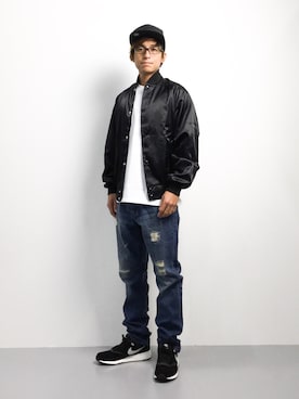 「Others.（アザーズ）のアイテム」を使った、Tomoさん（メンズ・167cm）の夏コーディネート