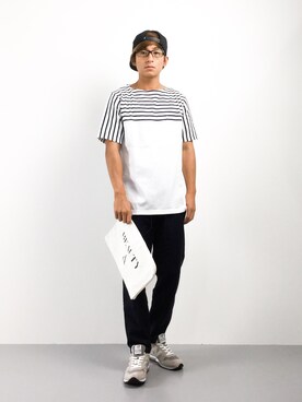 Tomoさん（メンズ・167cm）の夏コーディネート