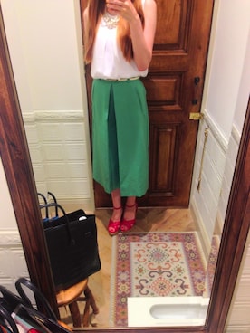 naoさん（レディース・163cm）の夏コーディネート