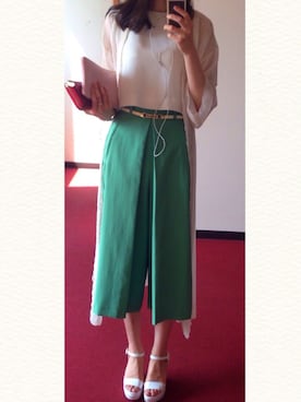 naoさん（レディース・163cm）の春コーディネート