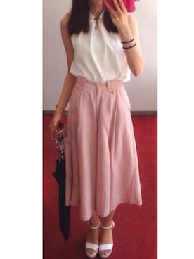 naoさん（レディース・163cm）の夏コーディネート