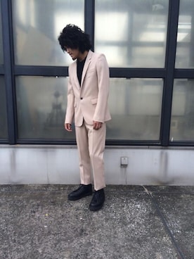 「DRESSEDUNDRESSED（ドレスドアンドレスド）のアイテム（ジャケット/アウター）」を使った、CANNABIS TOGAさん（メンズ・170cm）の秋コーディネート