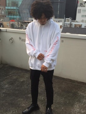 「ADIEU（アデュー）のアイテム」を使った、CANNABIS TOGAさん（メンズ・170cm）の秋コーディネート