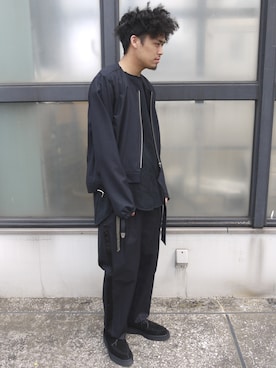 「KIDS LOVE GAITE」｜「アイテム（ジャケット/アウター）」を使った、CANNABIS TOGAさん（メンズ・170cm）の春コーディネート
