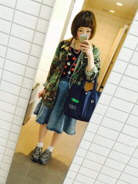 m.さん（レディース・162cm）の春コーディネート