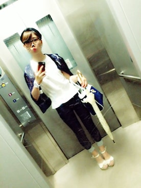 なっちゃんさん（レディース・159cm）の夏コーディネート