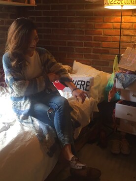 「バレンタインデートスタイル」｜「アイテム（その他）」を使った、Natsuさん（レディース・153cm）の冬コーディネート