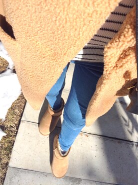 Saayaaamamさん（レディース・162cm）の冬コーディネート