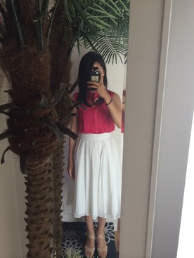 「MIXXO（ミッソ）のアイテム（アクセサリー）」を使った、SERENAさん（レディース・162cm）の夏コーディネート