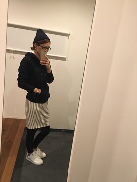 「Import & Select（インポートアンドセレクト）のアイテム（帽子）」を使った、ゆう☺︎さん（レディース・166cm）の秋コーディネート