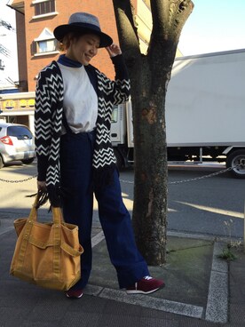 SEVENさん（レディース・162cm）の冬コーディネート