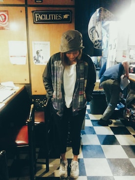 ヘルメットさんのコーディネート