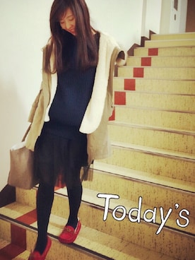 murasakiさん(レディース・164cm)の冬コーディネート