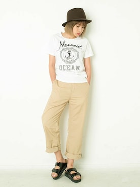 「マリン」｜IRONYさん（レディース・168cm）の春コーディネート