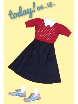 さいとうあみさんのコーディネート