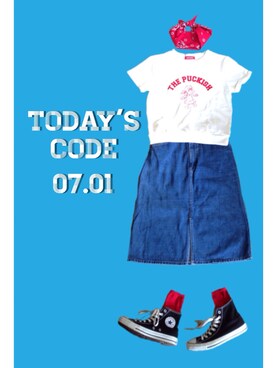 さいとうあみさんのコーディネート