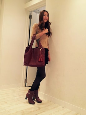 ふくちゃんさん（レディース・169cm）の秋コーディネート