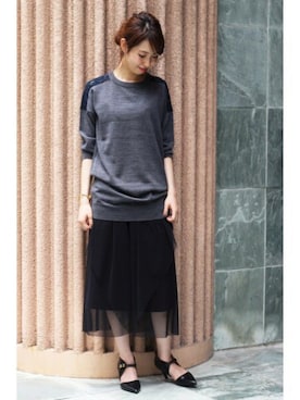 さく*さん（レディース・162cm）の秋コーディネート