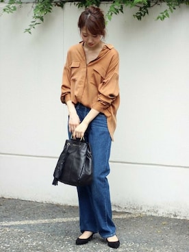 さく*さん（レディース・162cm）の秋コーディネート