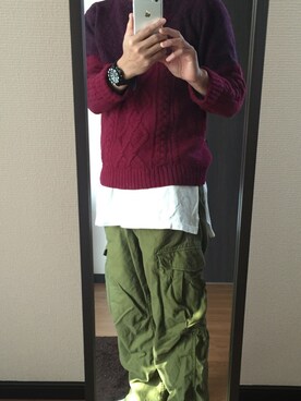 Sマンさん(メンズ・162cm)の冬コーディネート