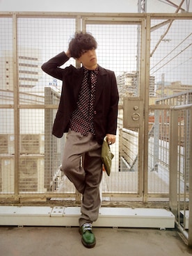 「Apply（アプリー）のアイテム」を使った、ふぬけさん（メンズ・165cm）の秋コーディネート