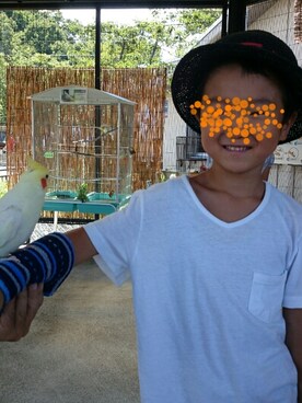 「インコ」｜satoshiさん（キッズ・120cm）の秋コーディネート