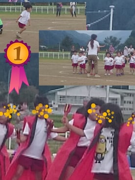 「運動会コーデ」｜「アイテム（その他）」を使った、satoshiさん（キッズ・120cm）の秋コーディネート