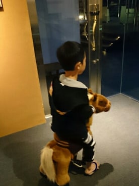 「エイプ」｜「アイテム（その他）」を使った、satoshiさん（キッズ・120cm）の秋コーディネート