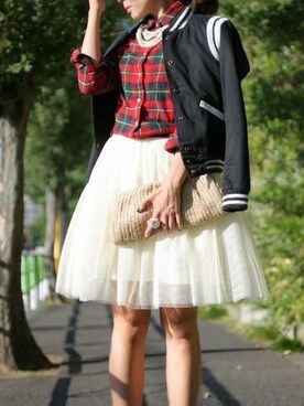 「妄想コーデ」｜「アイテム（ジャケット/アウター）」を使った、まーぶるさん（レディース・160cm）の秋コーディネート