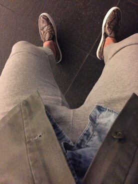 SHIN8さん（メンズ・172cm）の冬コーディネート