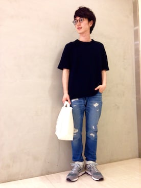 OHBUCHI TAKUYAさん（メンズ・170cm）の夏コーディネート