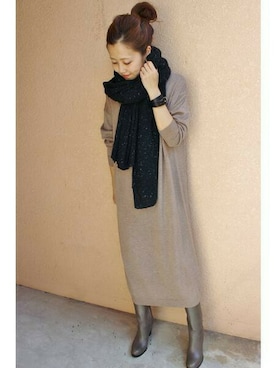 MYHさん（レディース・166cm）の秋コーディネート