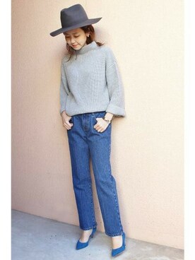 「hat」｜MYHさん（レディース・166cm）の冬コーディネート