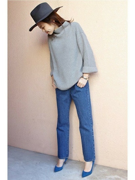 「hat」｜MYHさん（レディース・166cm）の冬コーディネート