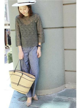 MYHさん(レディース・166cm)の冬コーディネート