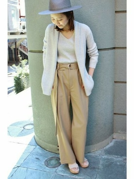 MYHさん（レディース・166cm）の春コーディネート