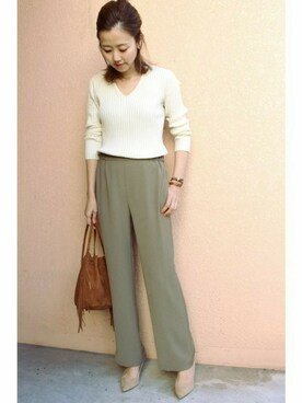 MYHさん（レディース・166cm）の春コーディネート