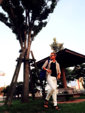 「Kepani（ケパニ）のアイテム」を使った、kenji1108さん（メンズ・165cm）の夏コーディネート