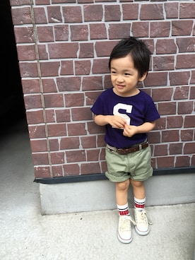 Y♡KUさん(キッズ・90cm)の夏コーディネート