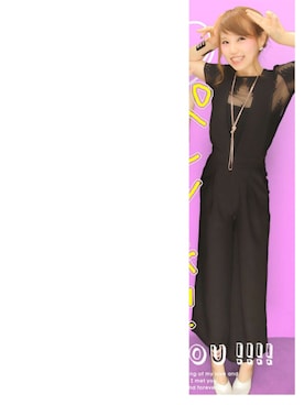 「RESEXXY（リゼクシー）のアイテム（つなぎ/オールインワン）」を使った、ごちこさん（レディース・158cm）の夏コーディネート