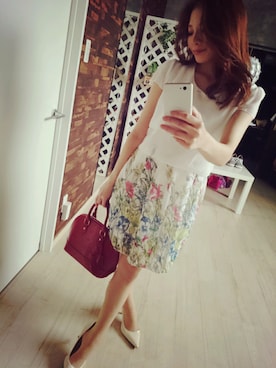 「shopnikoniko（ショップニコニコ）のアイテム」を使った、藤田よしみさん（レディース・151cm）の夏コーディネート