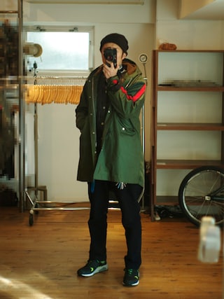 WHIZLIMITED 雷デザイン モッズコート WHIZLIMITED 雷デザイン モッズコート