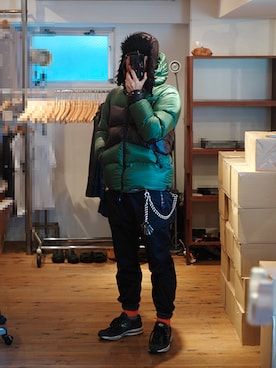 下野宏明さん（メンズ・179cm）の冬コーディネート