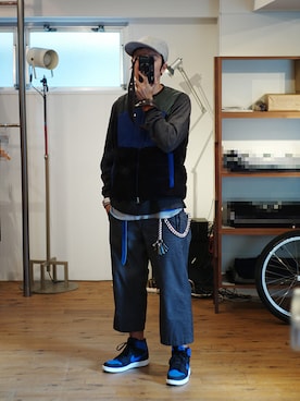 下野宏明さん（メンズ・180cm）の秋コーディネート