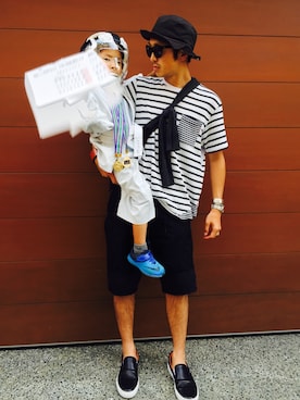 下野宏明さん（メンズ・180cm）の春コーディネート