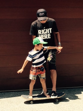 下野宏明さん（メンズ・180cm）の春コーディネート