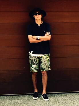 下野宏明さん（メンズ・180cm）の春コーディネート