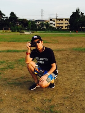 下野宏明さん（メンズ・180cm）の夏コーディネート