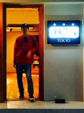 下野宏明さん（メンズ・181cm）の春コーディネート