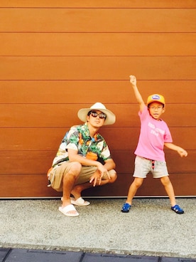 下野宏明さん（メンズ・180cm）の夏コーディネート